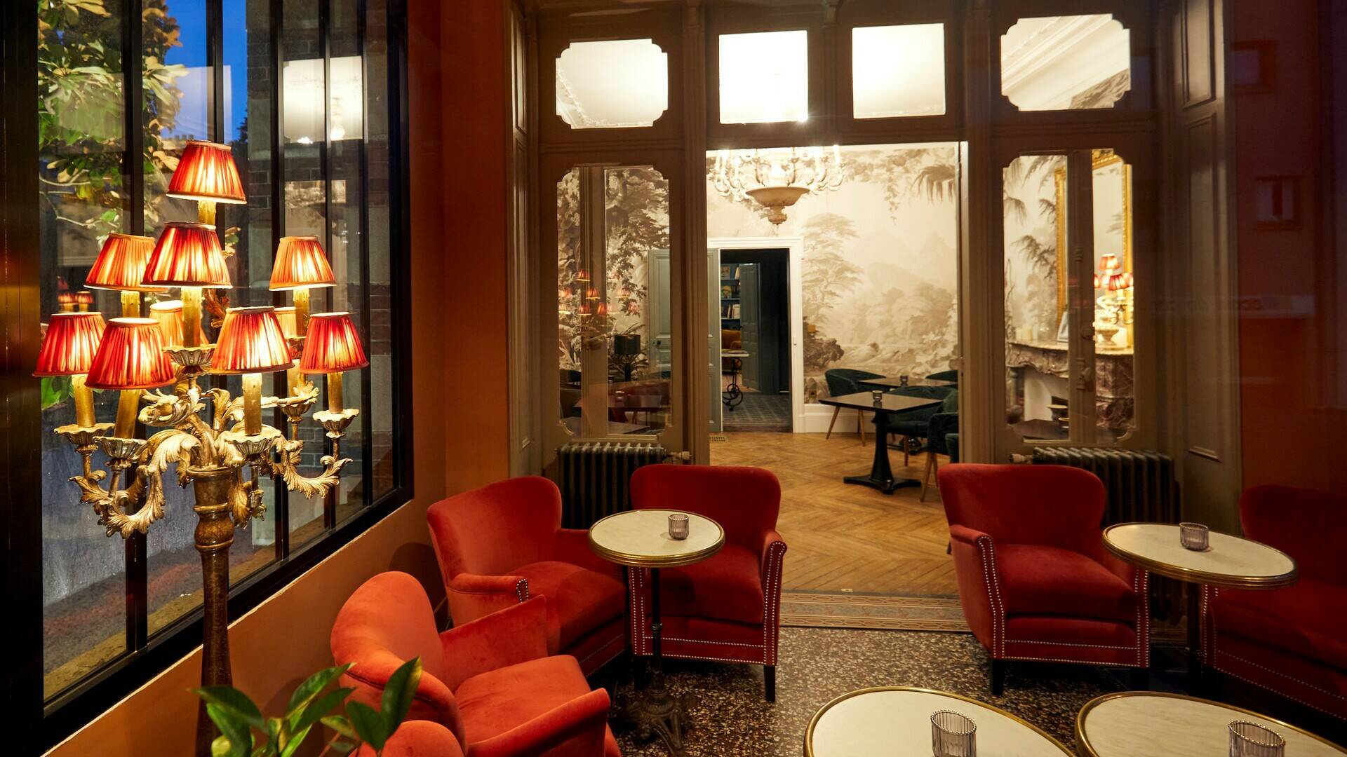 Salon d'une maison remarquable à Chartres 